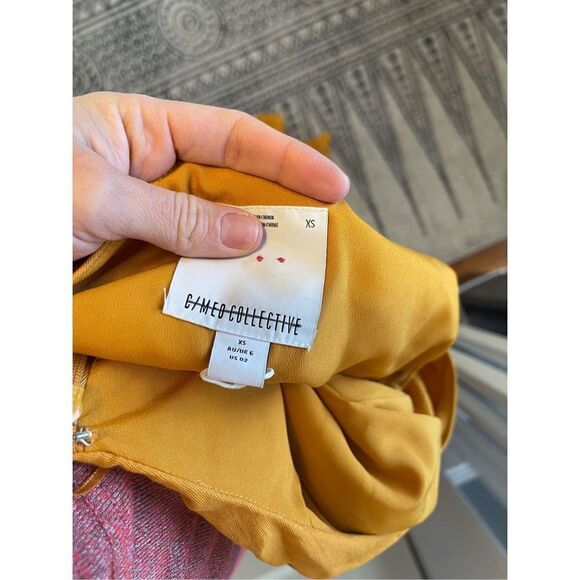 c/meo collective - show them the shoulder jumpsuit pantsuit wide leg wrap size 2 - Picture 9 of 12